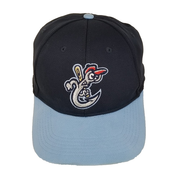 Corpus Christi Hooks Hat Cap Strap Back Navy Blue Light Blue MILB Baseball Mens - Picture 1 of 9